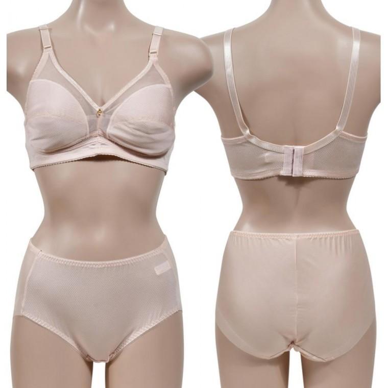 통풍성 좋은 매쉬 B컵브라팬티세트