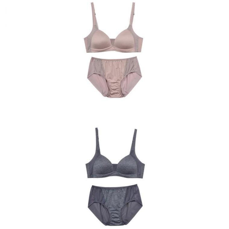 부분 매쉬 A컵 풀컵브라 햄팬티
