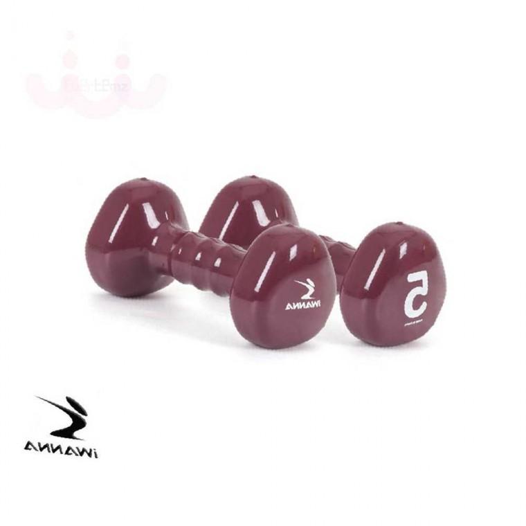 PVC 삼각 아령 5kg 홈트아령 홈트용덤벨 헬스아령