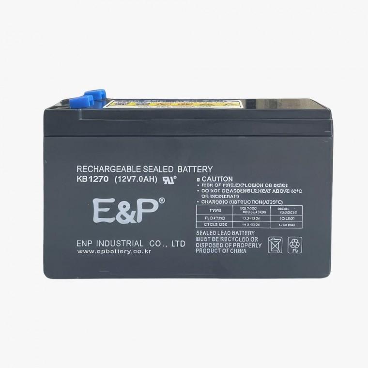 이앤피 밧데리 개폐기용 KB1270 (12V 7AH)
