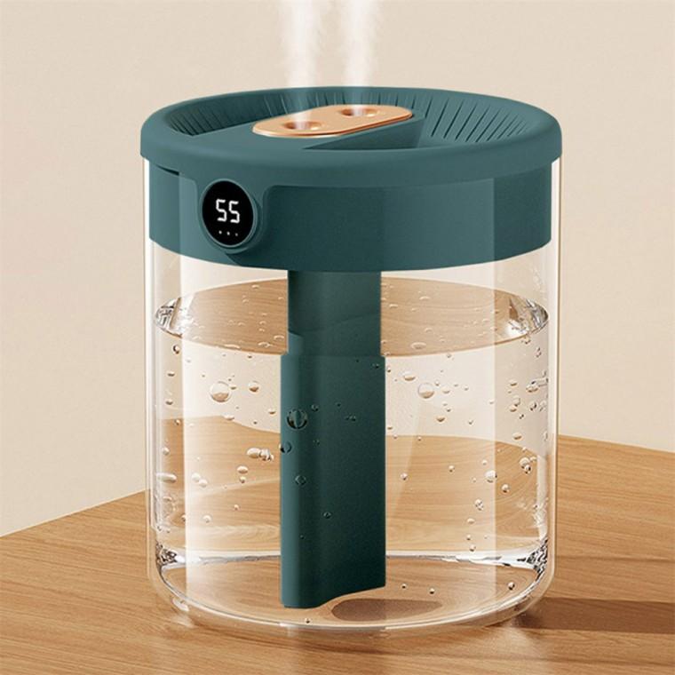 USB 무드등 가습기 그린 1.3L 조용한가습기