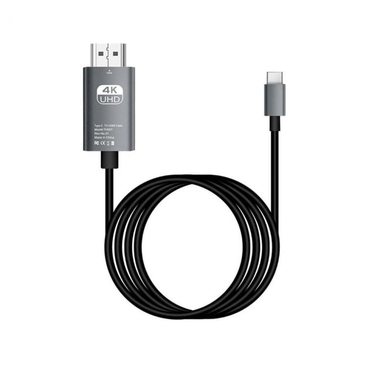 루미나D USB C타입 3.1 HDMI 2.0 미러링 케이블 2m 60Hz 영상 연결