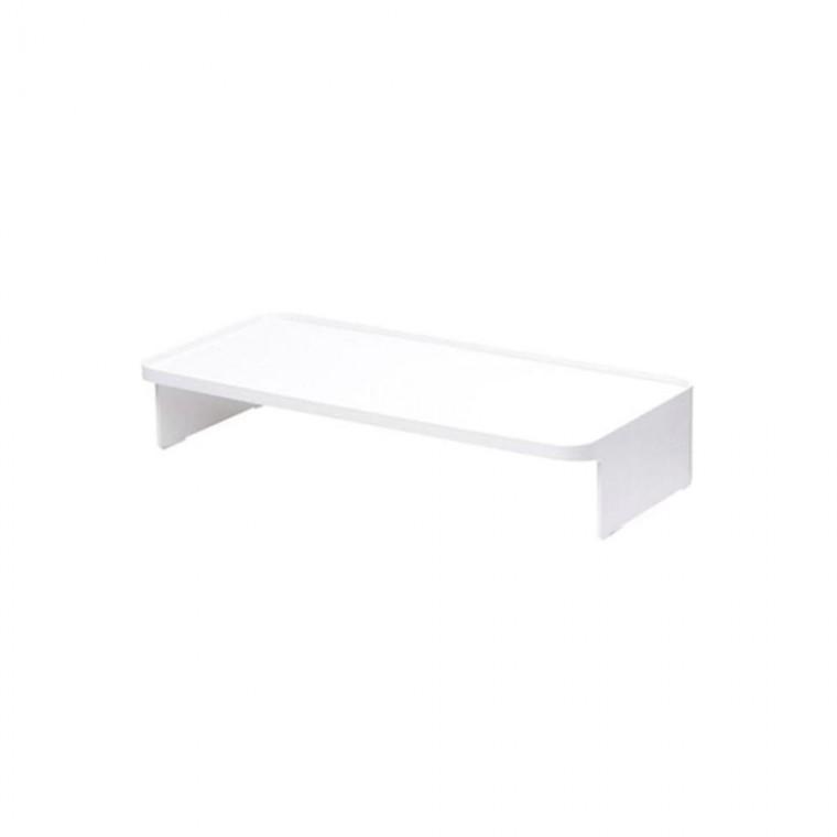 루미나D 시스맥스 모니터받침대 WH 530x250x105mm 1개 책상 정리