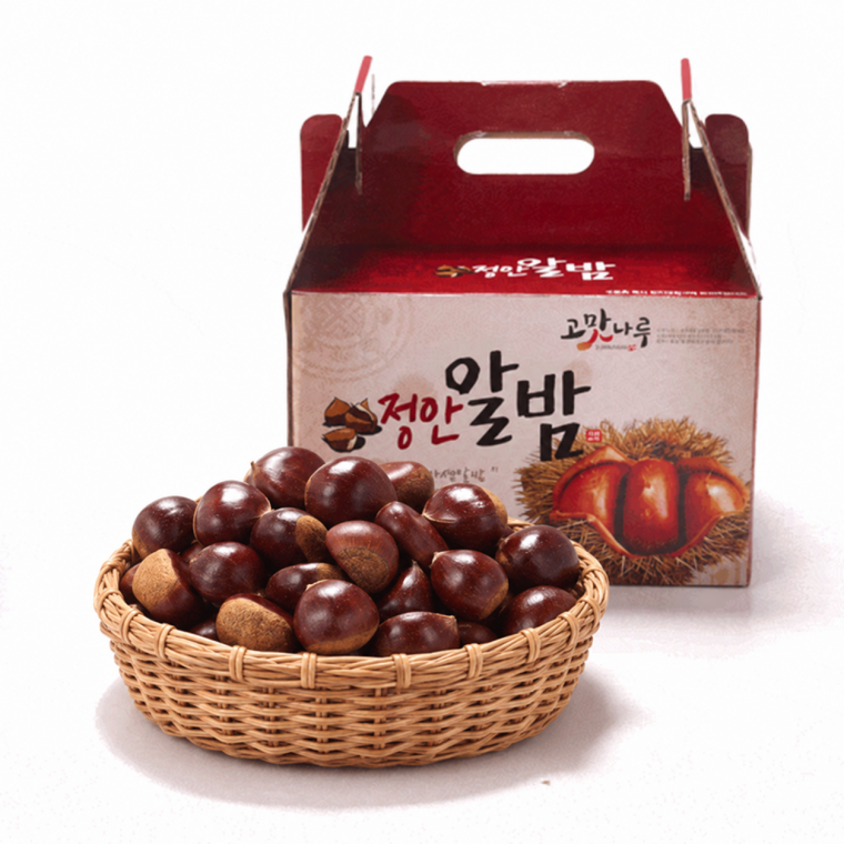 2026 햇밤 충남 공주 정안 영양간식 알밤 대사이즈 4kg