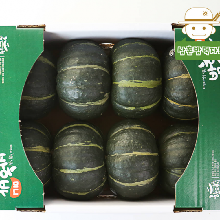 속이 꽉찬 꿀당도 무농약 미니밤호박선물세트 3kg