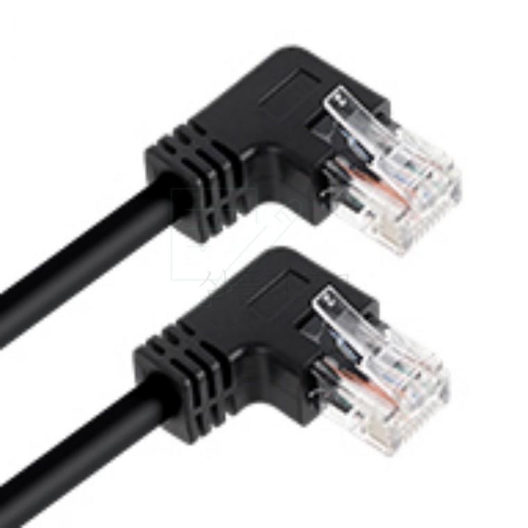 KW CAT6 UTP 랜 케이블 15m 오른쪽 꺾임 네트워크케이블 LAN선 인터넷케이블 랜선케이블 UTP선