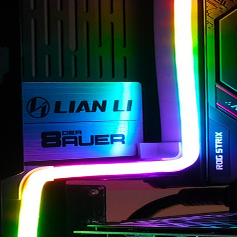 강원전자 넷메이트 ARGB NEON LED 스트립 라이트 1m LED모듈 스트립LED PC라이트 튜닝LED LED간접등