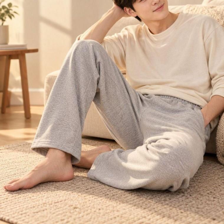 루즈핏 트랙팬츠 밴딩 트레이닝 바지 츄리닝 남자