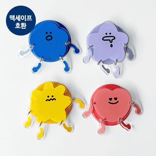 트라이코지 와글와글 댄스 무빙 아크릴 마그네틱 스마트톡 단품 (맥세이프 호환)