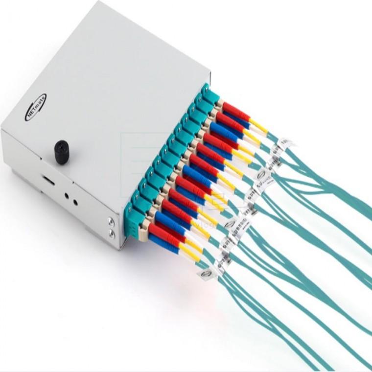강원전자 12포트 미니 광분배함 OM3 LC 어댑터 광통신 광통신자재 광단자함 광분배기 광패치코드