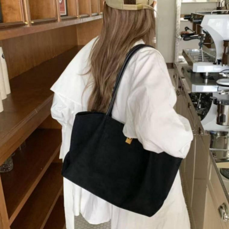 여성 빅 쇼퍼백 출근룩 대용량 숄더백 보조가방 토트백