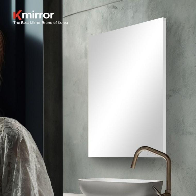 욕실거울 사각누드 화장실거울 500x800 Kmirror-PL580 화장실사각거울 욕실누드거울