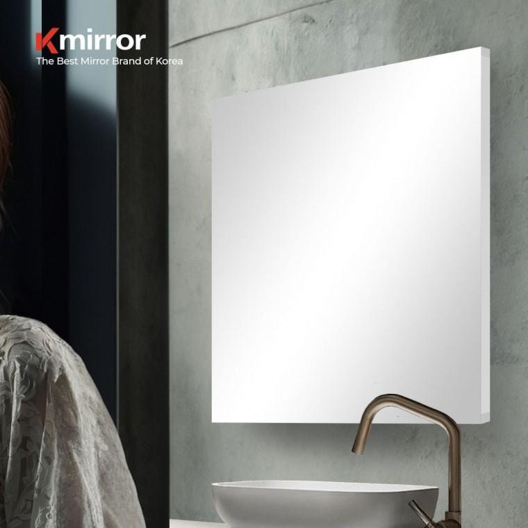 욕실거울 사각누드 화장실거울 800x800 Kmirror-PL880 화장실사각거울 화장실누드거울