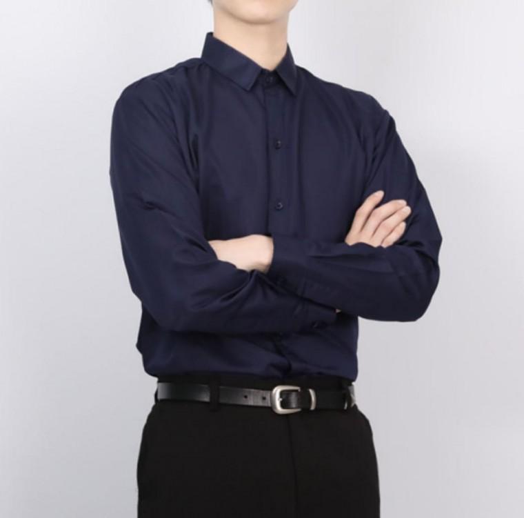 비즈니스 정장 상의 드레스셔츠 긴팔 남방 남성 와이셔츠 사계절 일자핏