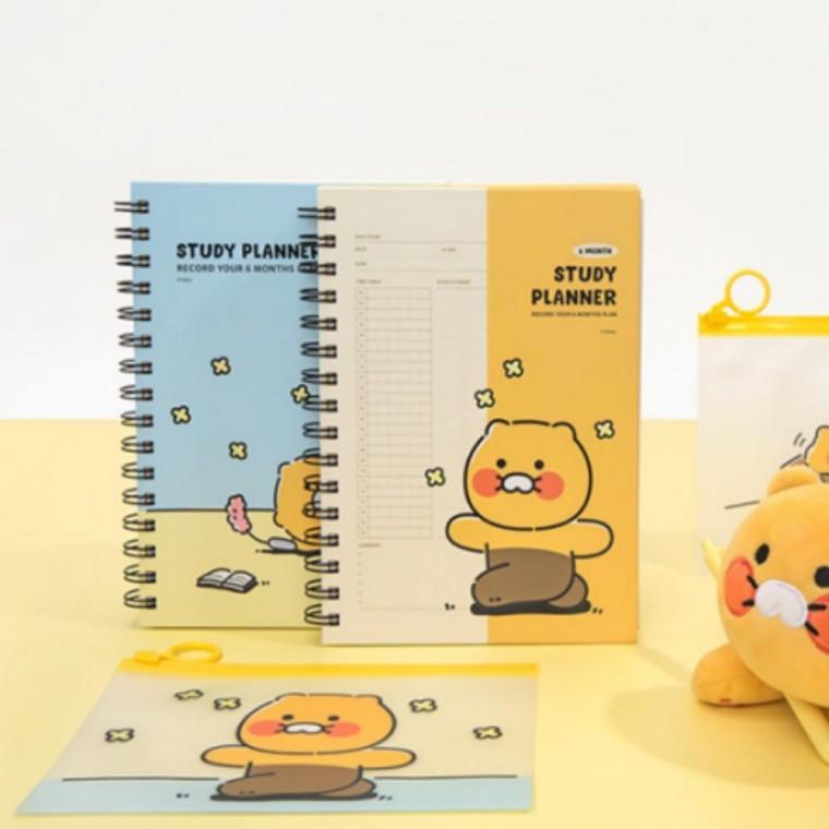 스터디 플래너 6개월 데일리 학습 스케줄러 공부 수첩