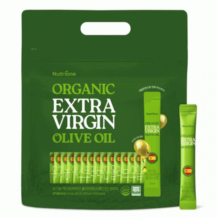 코스트코 뉴트리원 유기농 엑스트라버진 올리브유 12ml x 60 Olive Oil