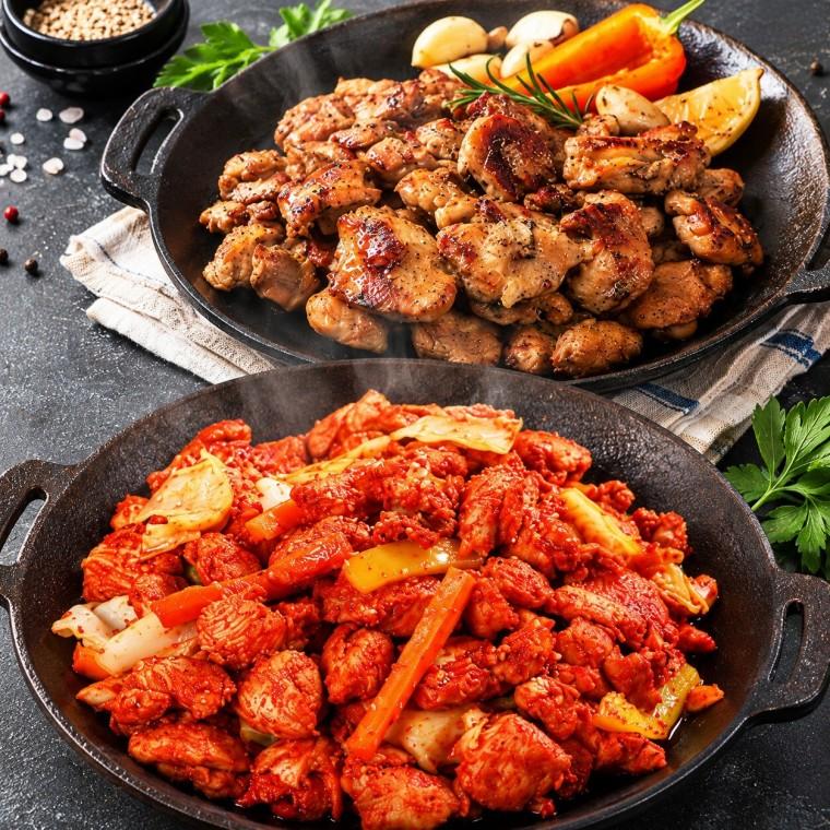 춘천 닭갈비 순살 간장 국내산 닭 500g x 4 dak-galbi