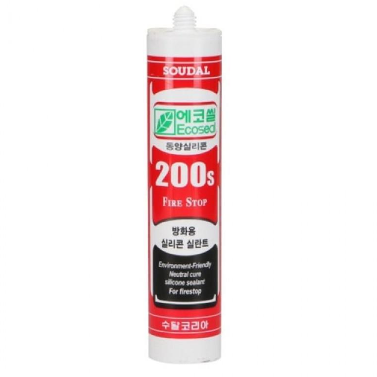 실리콘 방화 300ml 건축용실리콘 검정실리콘 공업용실리콘 코킹실리콘