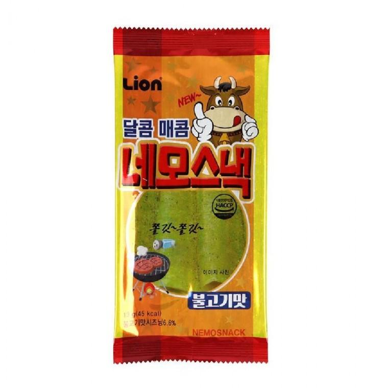 불고기맛 스낵 휴게소간식 옛날불량식품 불량간식 문방구과자 소포장과자