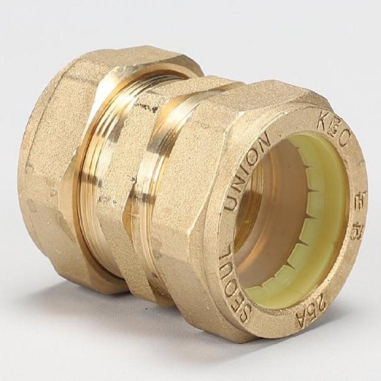 주름관유니온 25mm 파이프연결 카프링 배관소켓 연결소켓