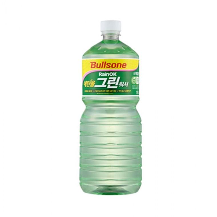 에탄올 그린워셔 1.8L 자동차유리세정 차량세차용품 자동차워셔액