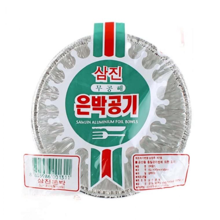 은박 공기 140 일회용 다용도그릇 캠핑용그릇 알루미늄용기 알루미늄그릇