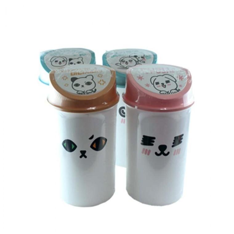 쓰레기통 휴지통 10L 옐로우 거실휴지통 사무실쓰레기통 예쁜쓰레기통