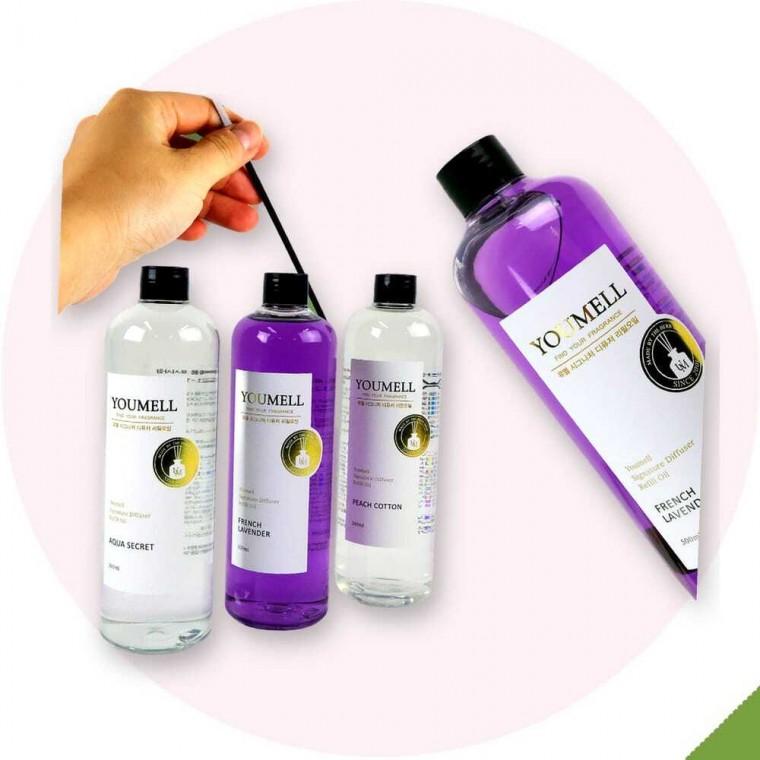 유멜 시그니처 디퓨저 리필오일 500ml 하트유통