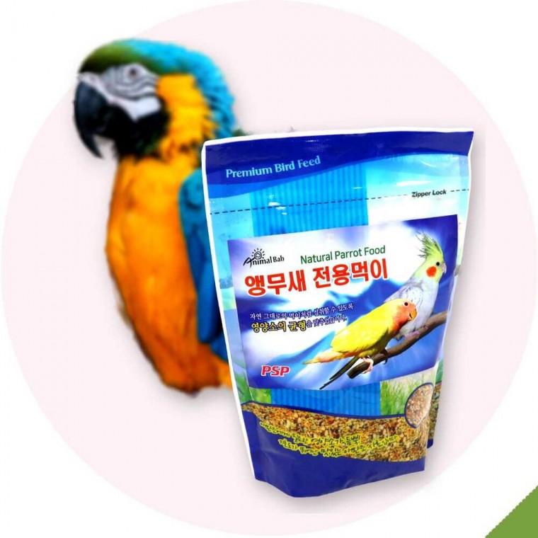 전연령 앵무새 전용 사료 700g 하트유통