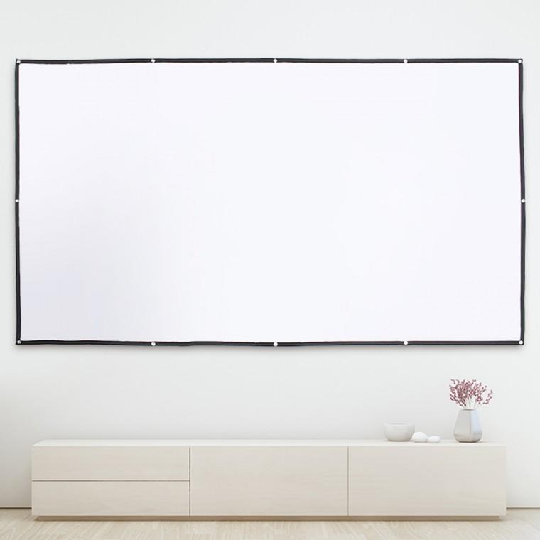 이동형 빔프로젝터 스크린 330x187cm 홈시어터 영화