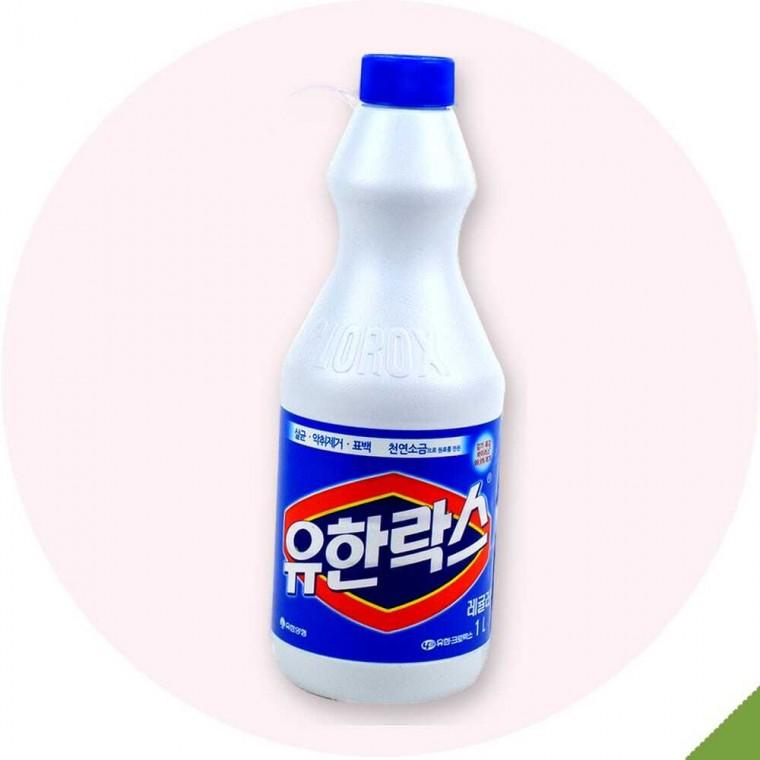 유한락스 레귤러 액상 표백제 1L 하트유통