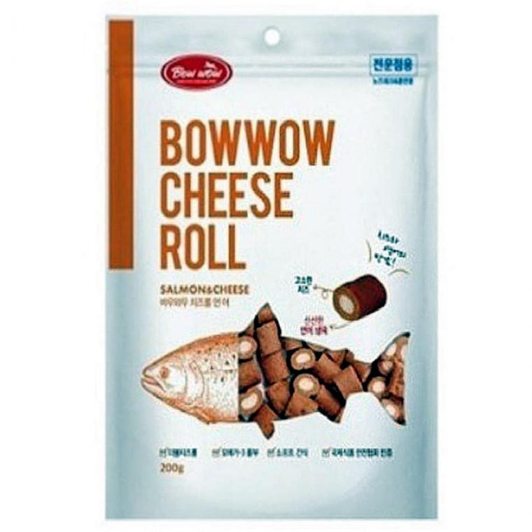 강아지 간식 200g 연어맛 치즈롤 반려견간식 강아지연어간식 강아지치즈간식