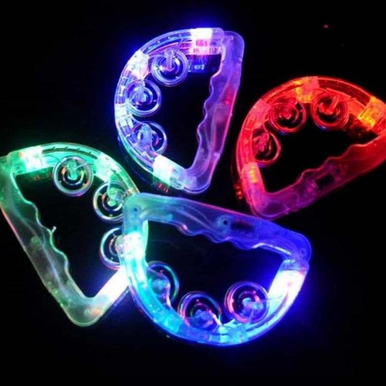 LED탬버린15cm 불빛탬버린 술자리인싸템 인싸템