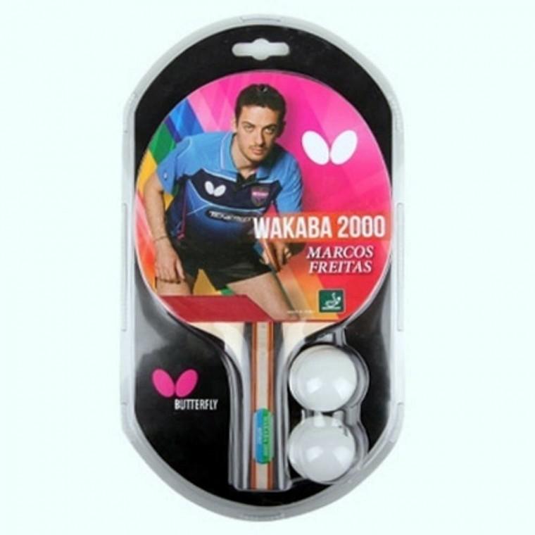 탁구라켓 세트 입문용 WAKABA2000 입문용탁구라켓 탁구채 초보자탁구라켓
