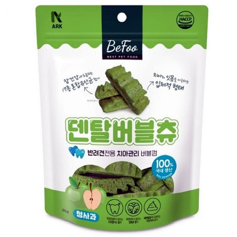 강아지 덴탈껌 96g 청사과 강아지개껌 강아지버블츄 반려견덴탈껌