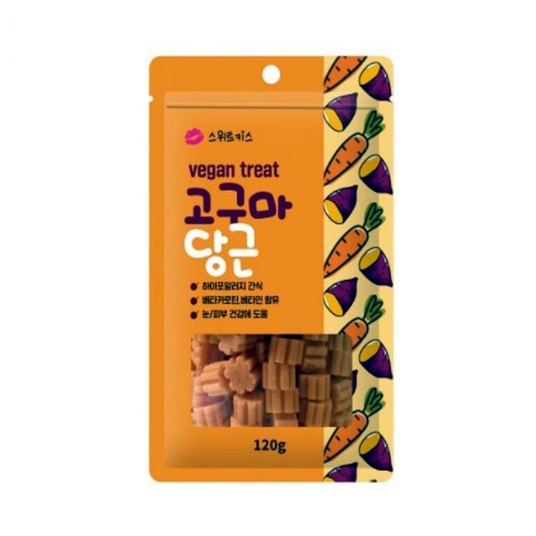 고구마 당근 강아지 간식 120g 강아지간식 반려견간식 당근간식