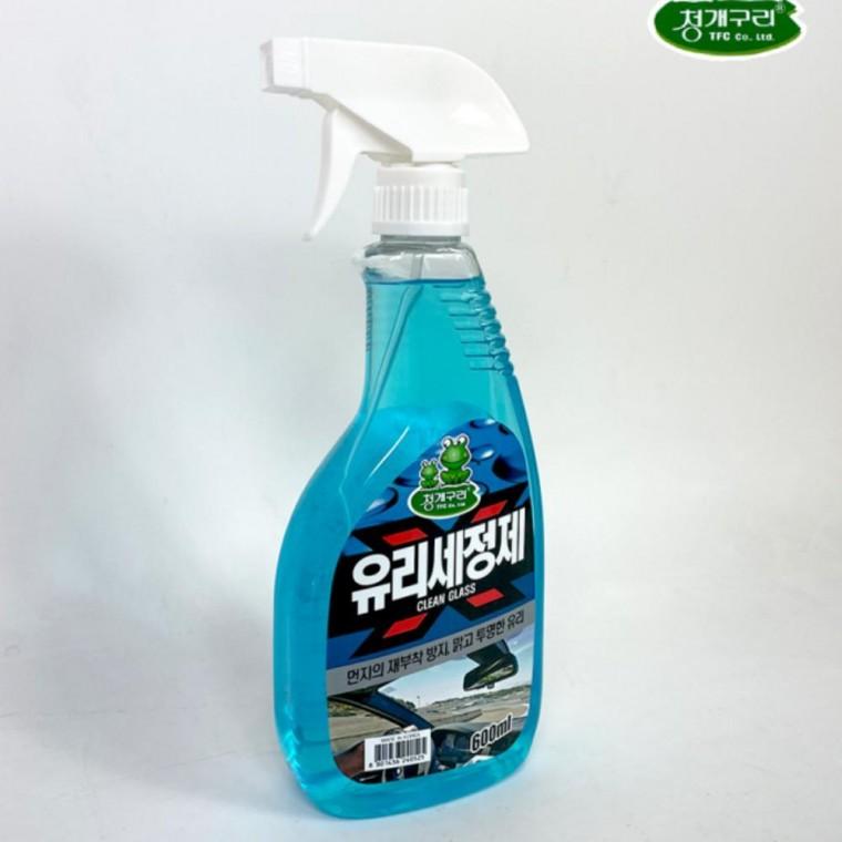 창문청소 유리세제 청개구리 유리세정제 600ml -3개 유리청소 유리세정 스프레이형