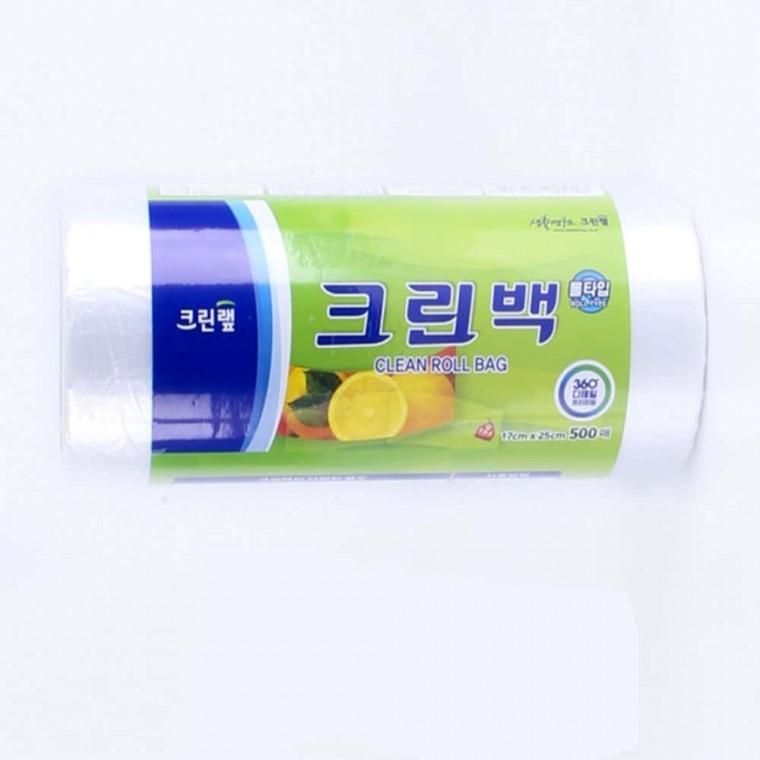 롤백 17x25 500매 미니 업소용 주방 음식포장 반찬보관 업소주방