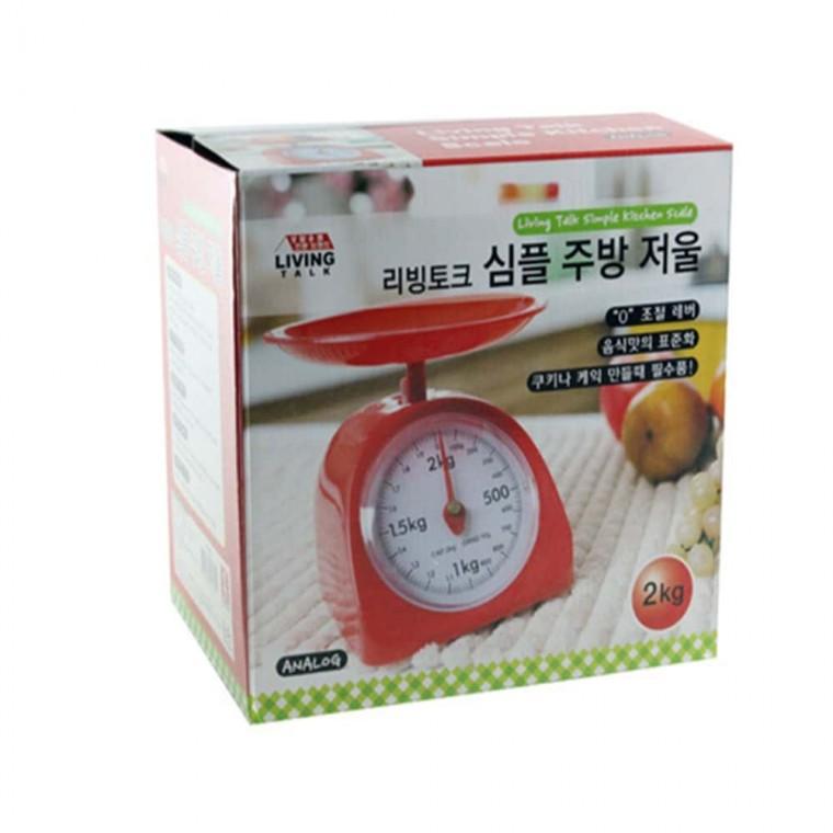 주방 베이킹 계량 저울 2KG 주방용저울 수동저울 과일저울