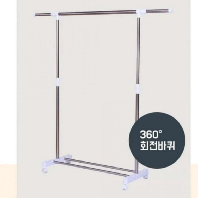 다용도 스탠드 수납 철제 이동식철제 다용도옷걸이 행거 신축형 옷걸이