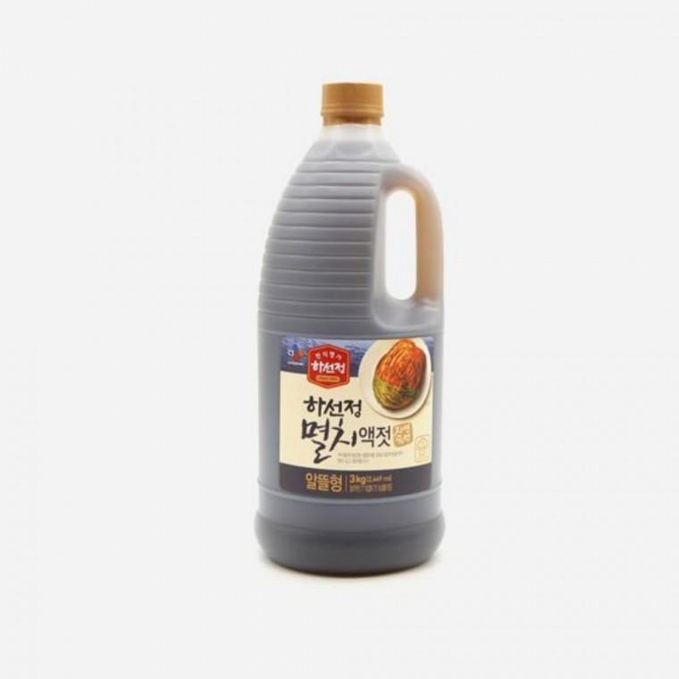 하선정 멸치 액젓 3kg 겉절이양념 김장김치만들기 멸치액젖 업소용멜젓
