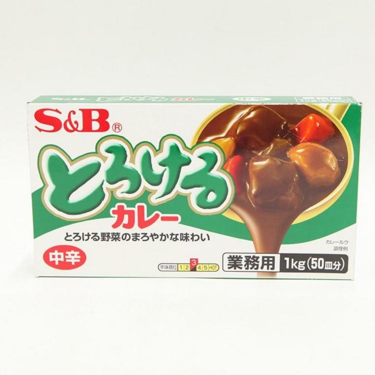 토로케루 카레 약간매운맛 1k 대용량카레 블럭카레 고체카레 업소용카레