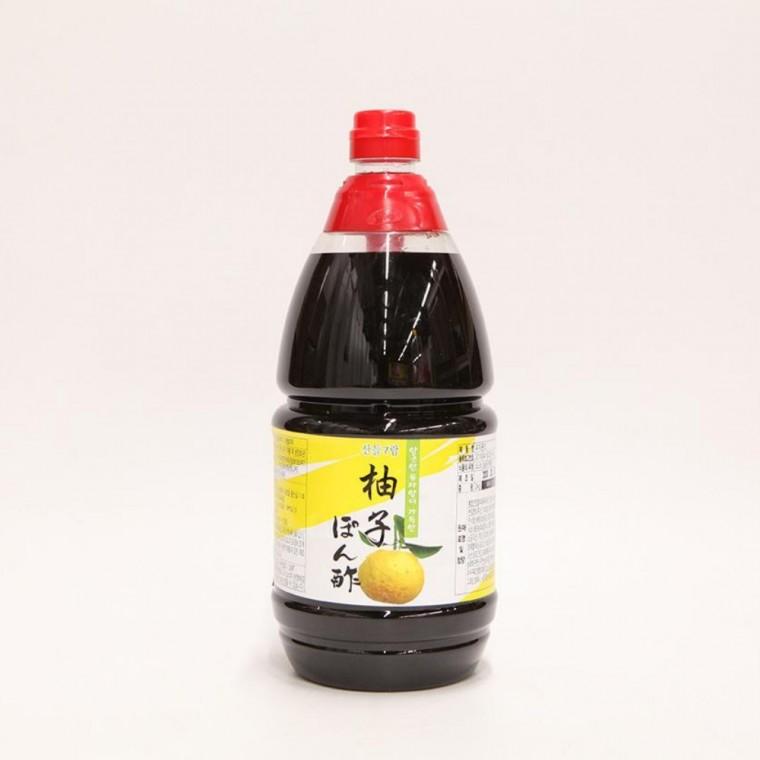 코우 유자폰즈 2kg 샤브샤브소스 유자간장 유자드레싱 유자소스
