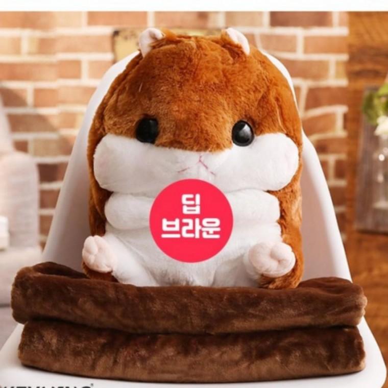 캐릭터 핸드워머 블랭크 쿠션담요세트 인테리어소품 핸드워머 블랭크담요