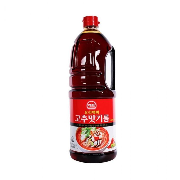 해표 요리백미 고추맛기름 1. 불맛기름 중국요리소스 순두부찌개만들기 짬뽕양념