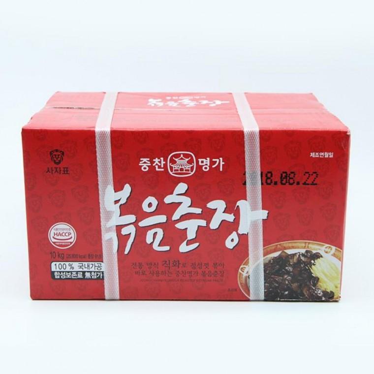 사자표 중찬명가 볶음춘장 10 중화요리소스 업소용짜장소스 볶음짜장소스 업소용춘장