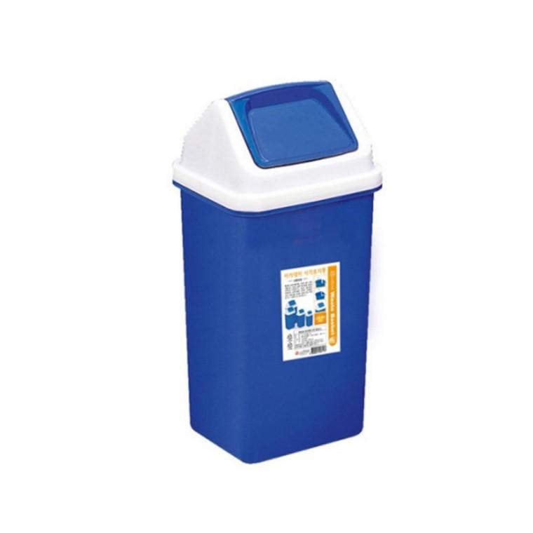 사각휴지통 30L 사각쓰레기통 뚜껑휴지통