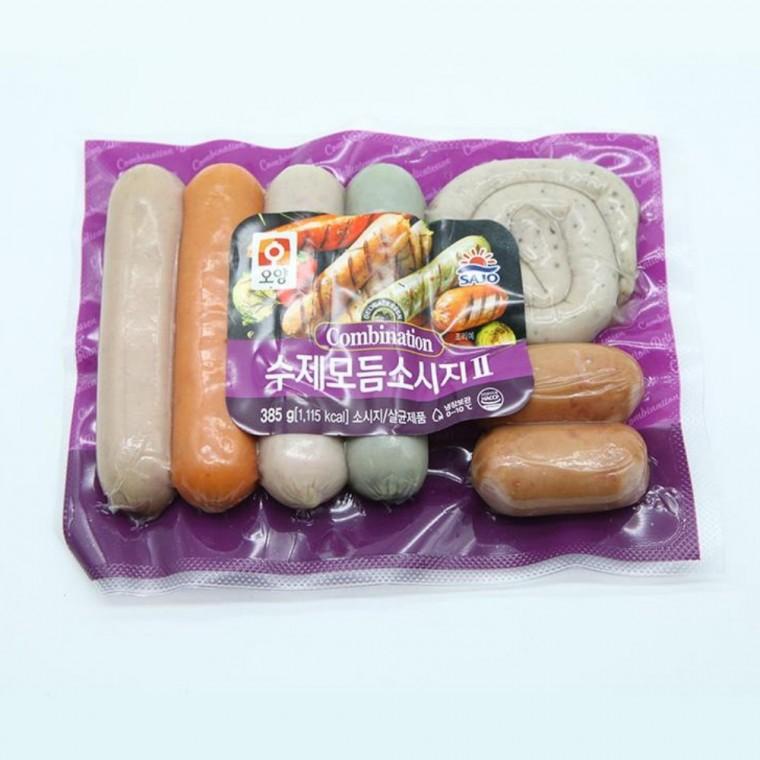 사조 수제모듬소세지 II 냉장 바베큐소시지 냉장소세지 캠핑소세지 수제소세지