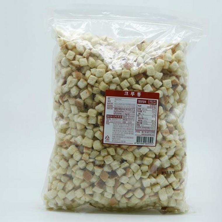 삼립 바삭바삭 크루통 1kg 수프크루통 빵토핑 샐러드크루통 수프토핑