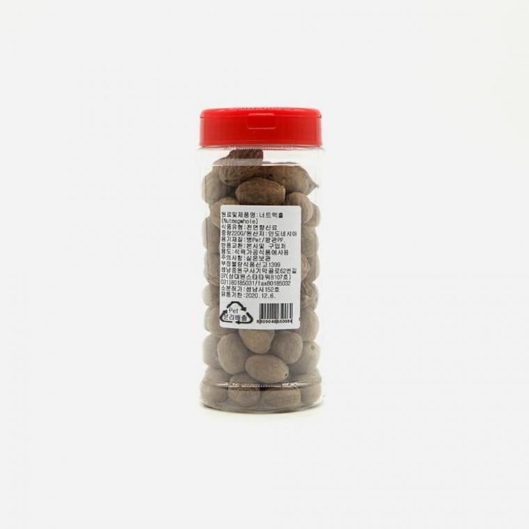월드스파이스 넛맥 홀 220g 베이킹향신료 넛맥향신료 육두구 너트맥홀